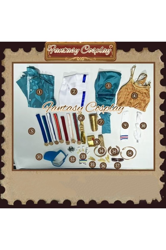 Identity V Batter Champion Helmsman Cosplay Costume